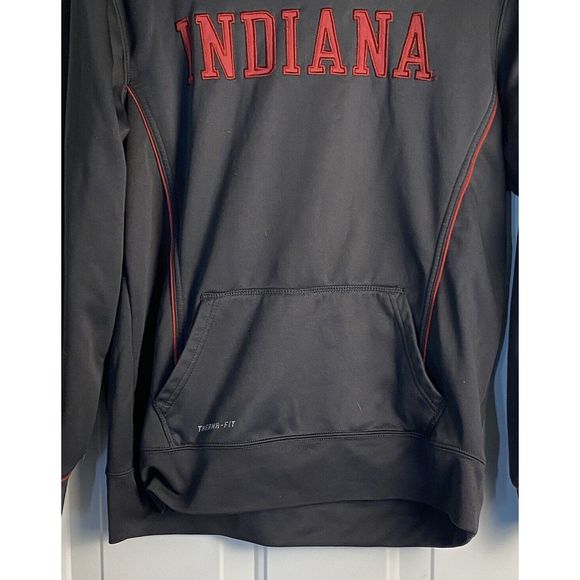 Nike Indiana hoddie Crimson Indiana University Hooded Pullover Youth XL - Picture 3 of 6
